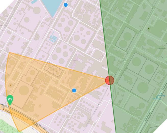 Evacto Backoffice Map